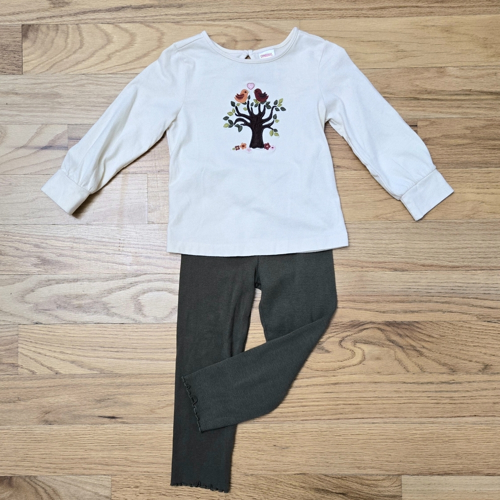 Gymboree 3T Leggings and Tunic Set